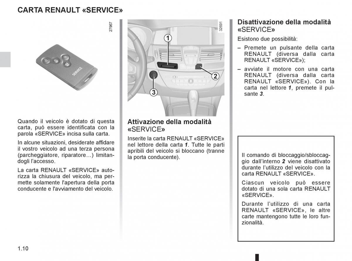 Renault Laguna III 3 manuale del proprietario / page 16