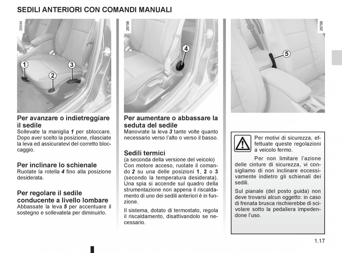 Renault Laguna III 3 manuale del proprietario / page 23