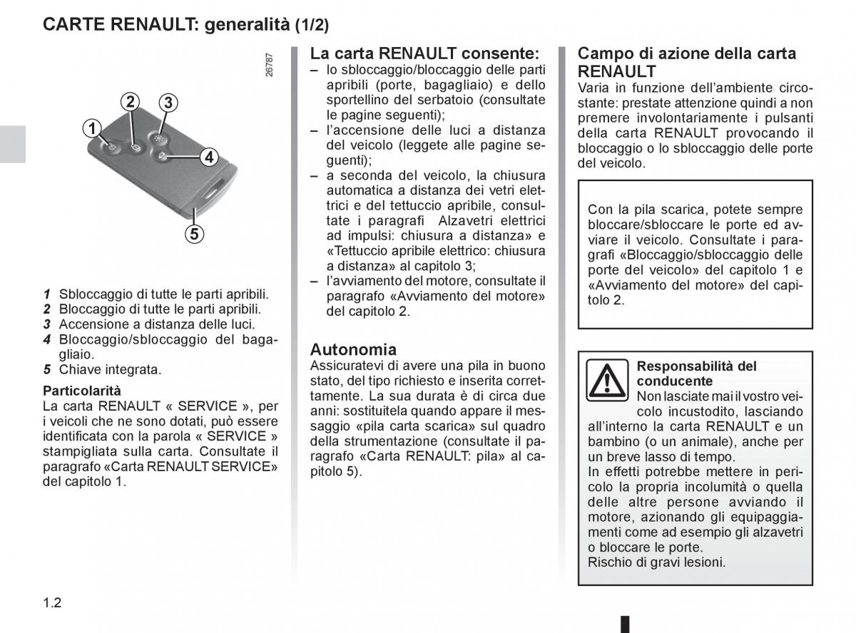 Renault Laguna III 3 manuale del proprietario / page 8