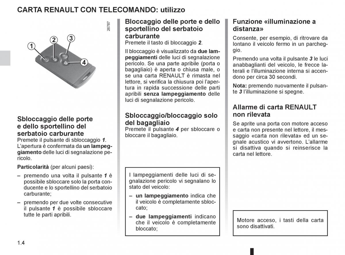 Renault Laguna III 3 manuale del proprietario / page 10