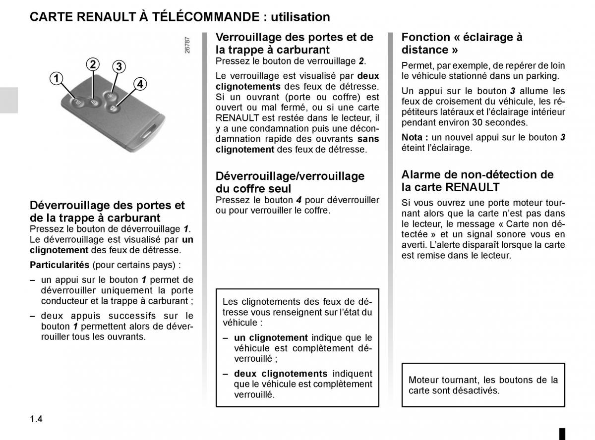Renault Laguna III 3 manuel du proprietaire / page 10