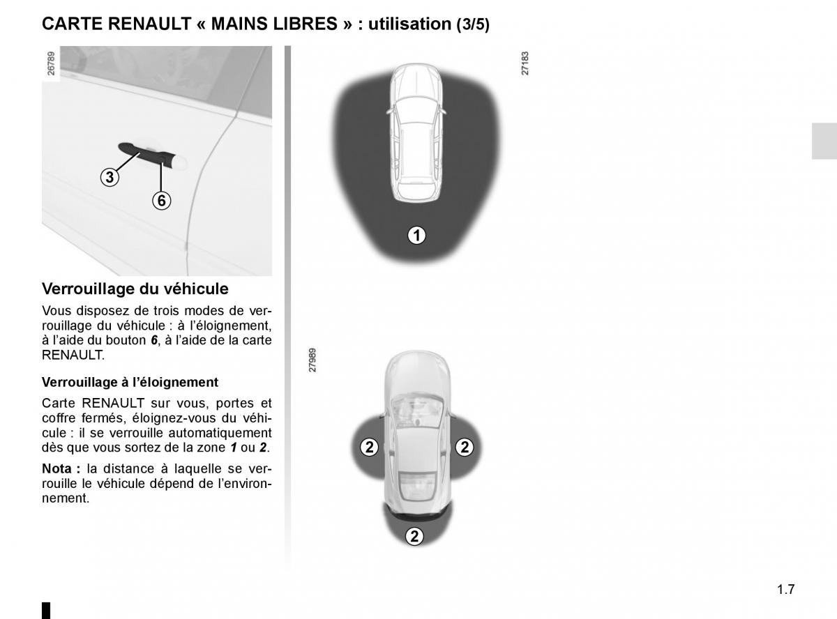 Renault Laguna III 3 manuel du proprietaire / page 13