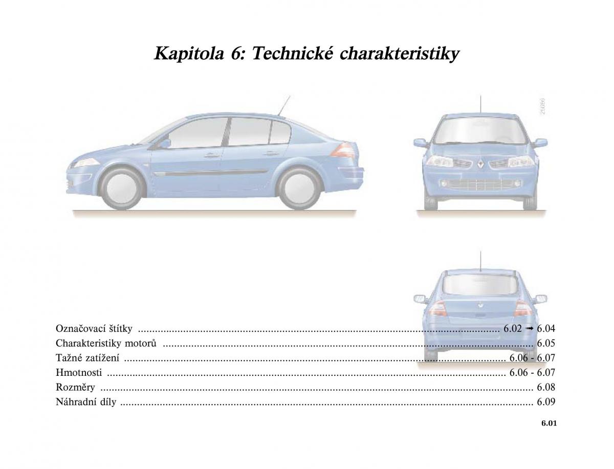 Renault Megane II 2 navod k obsludze / page 209