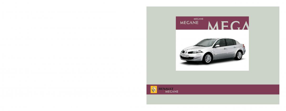 Renault Megane II 2 navod k obsludze / page 1