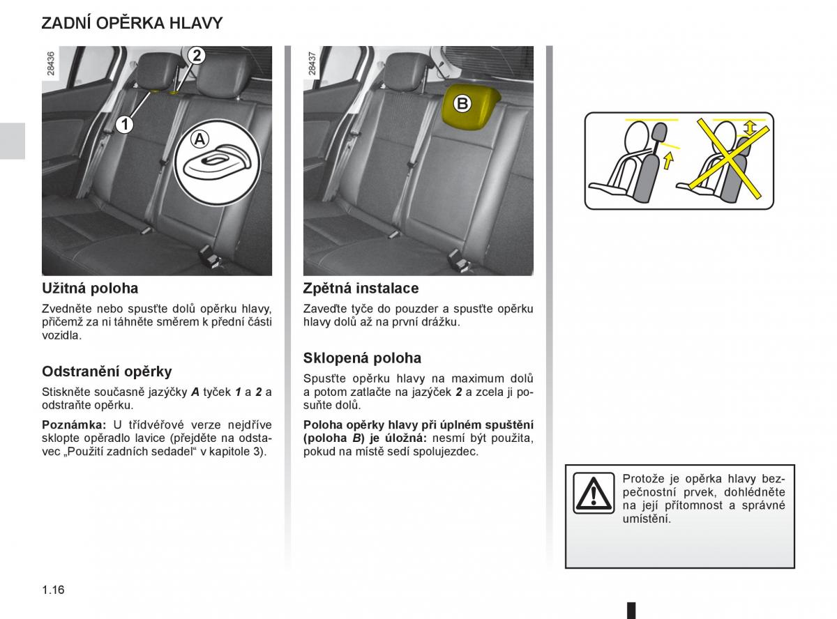 Renault Megane III 3 navod k obsludze / page 22