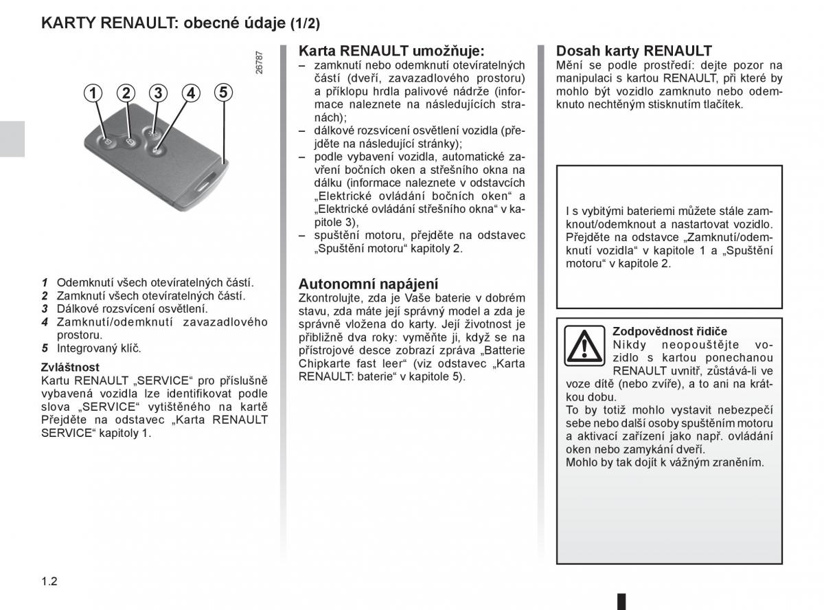 Renault Megane III 3 navod k obsludze / page 8