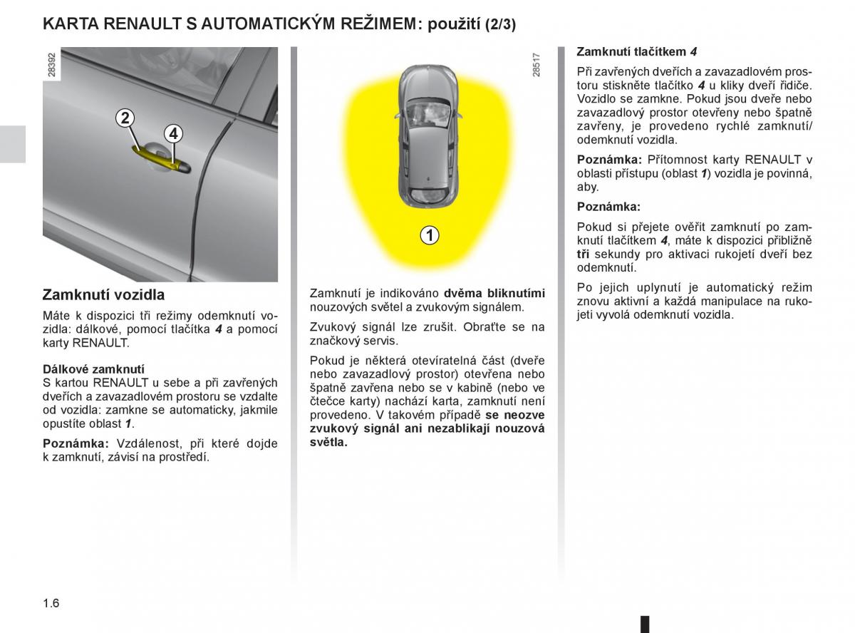 Renault Megane III 3 navod k obsludze / page 12