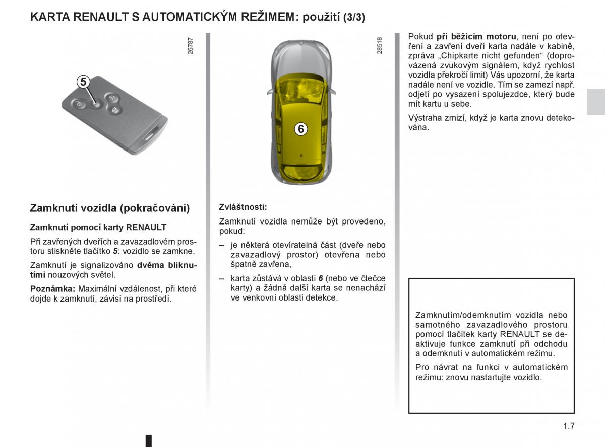 Renault Megane III 3 navod k obsludze / page 13