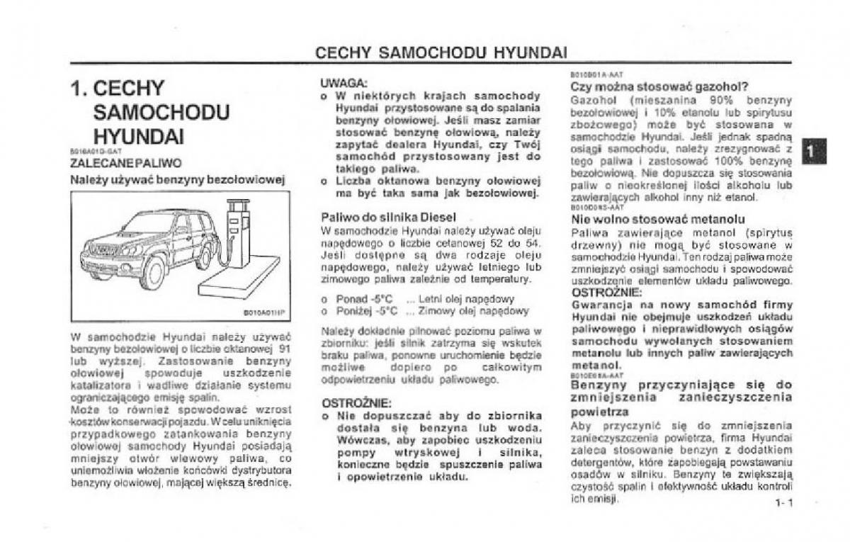 manual  Hyundai Terracan Highlander instrukcja / page 8