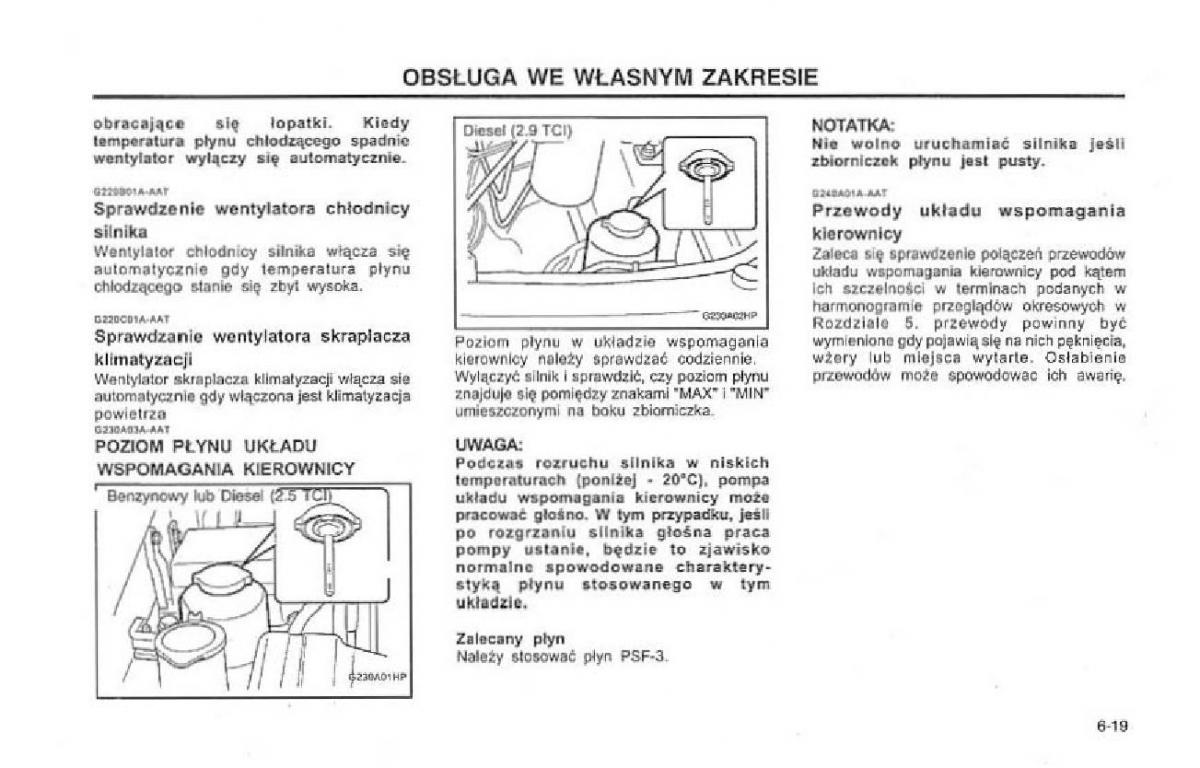 manual  Hyundai Terracan Highlander instrukcja / page 162