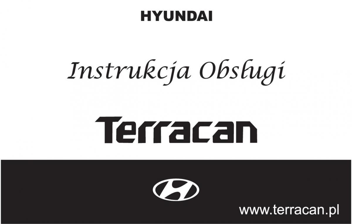 manual  Hyundai Terracan Highlander instrukcja / page 1