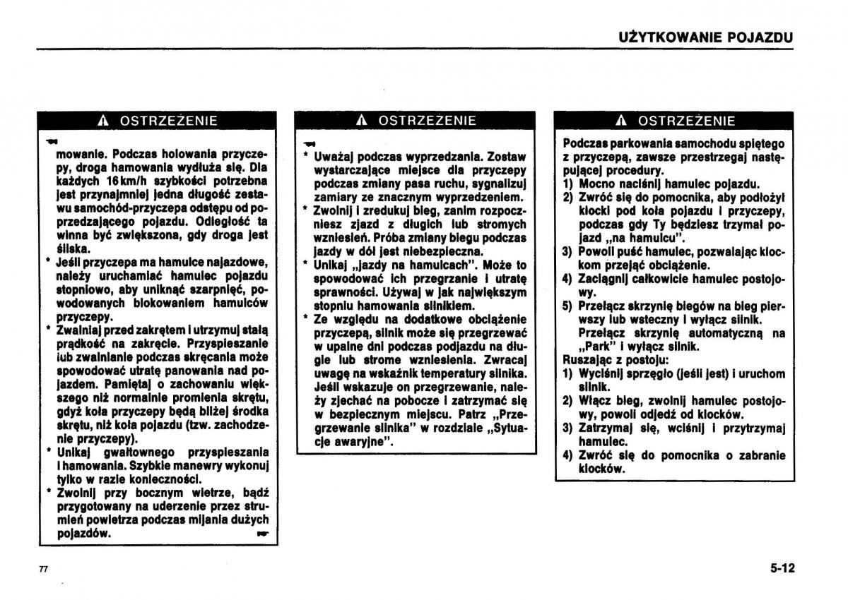 Suzuki Swift III MK3 instrukcja obslugi / page 74