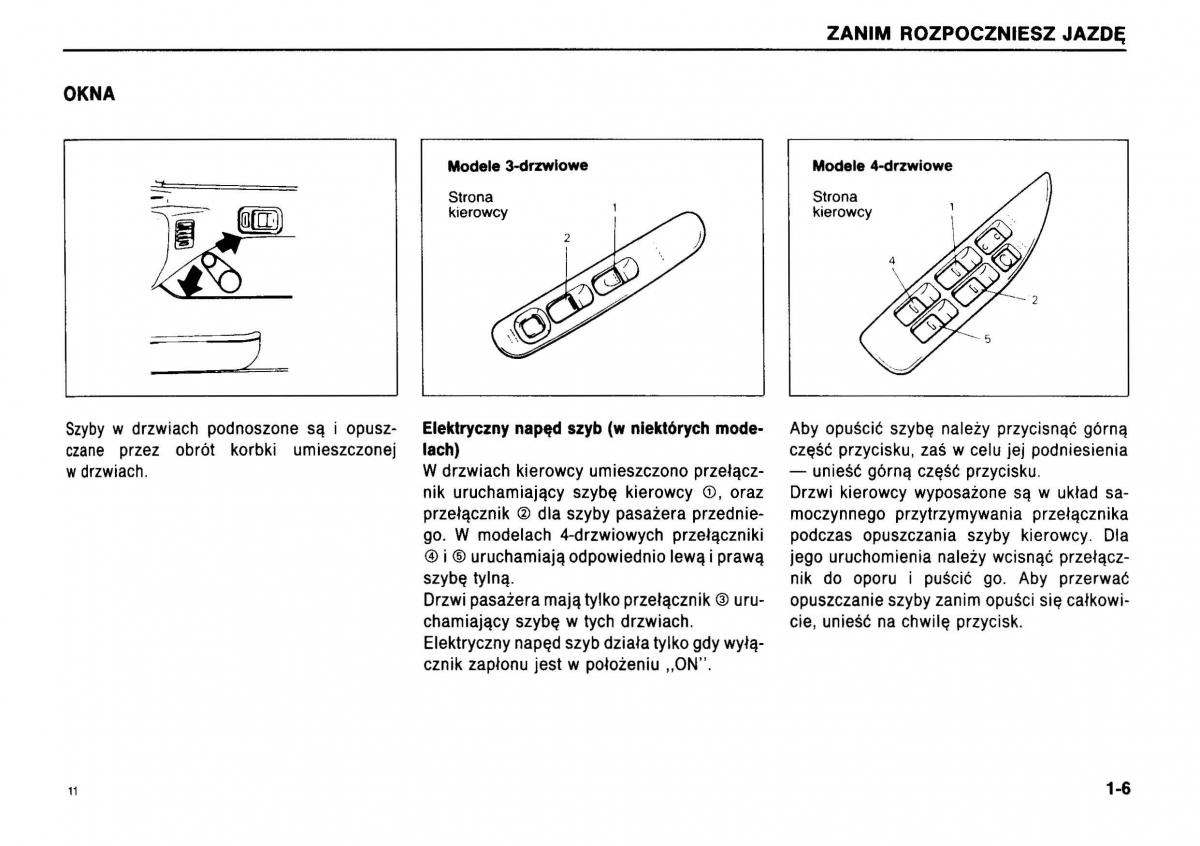 manual  Suzuki Swift III MK3 instrukcja / page 10