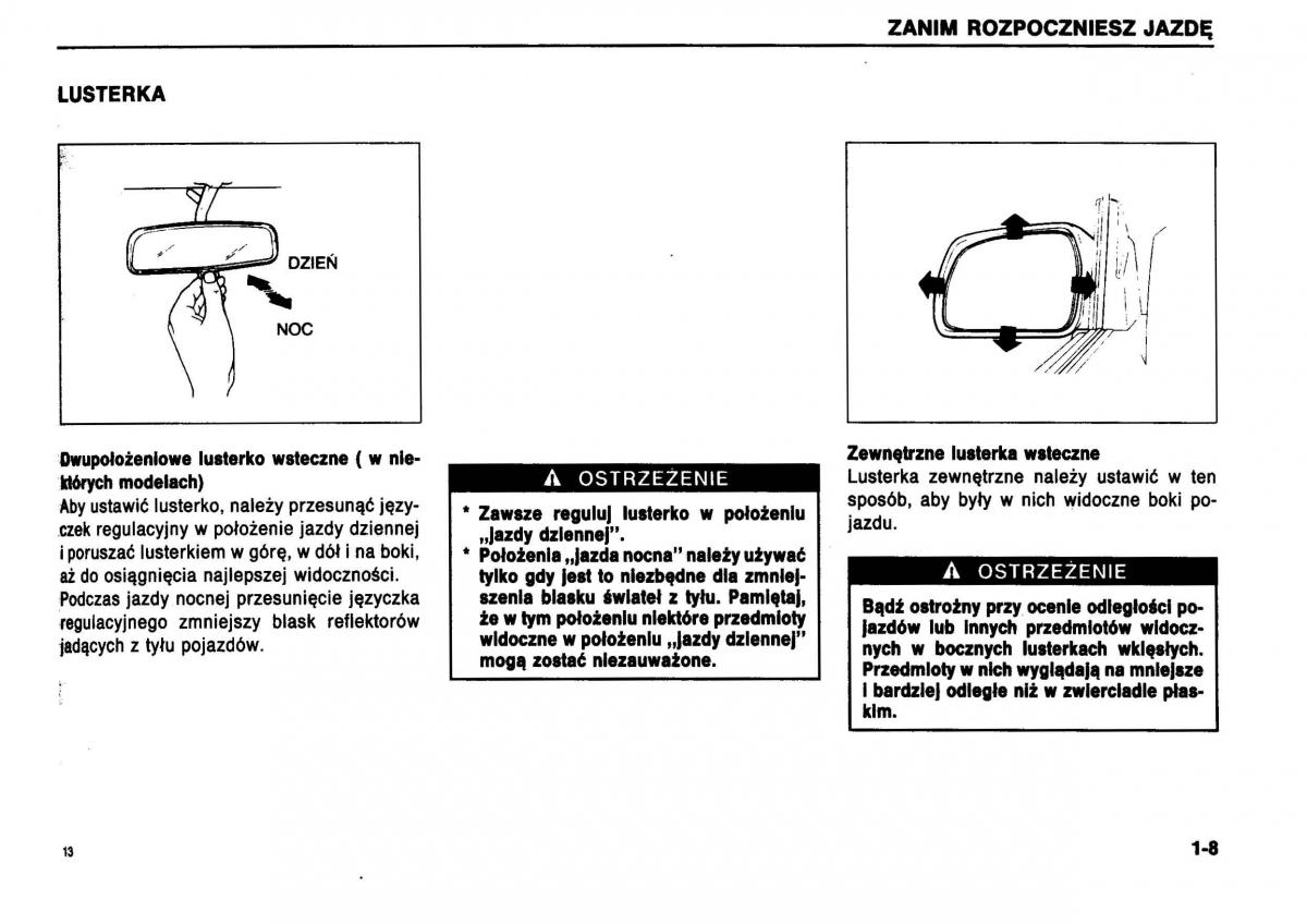 manual  Suzuki Swift III MK3 instrukcja / page 12