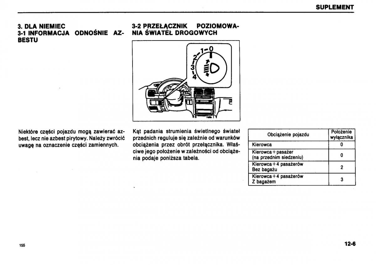 Suzuki Swift III MK3 instrukcja obslugi / page 149