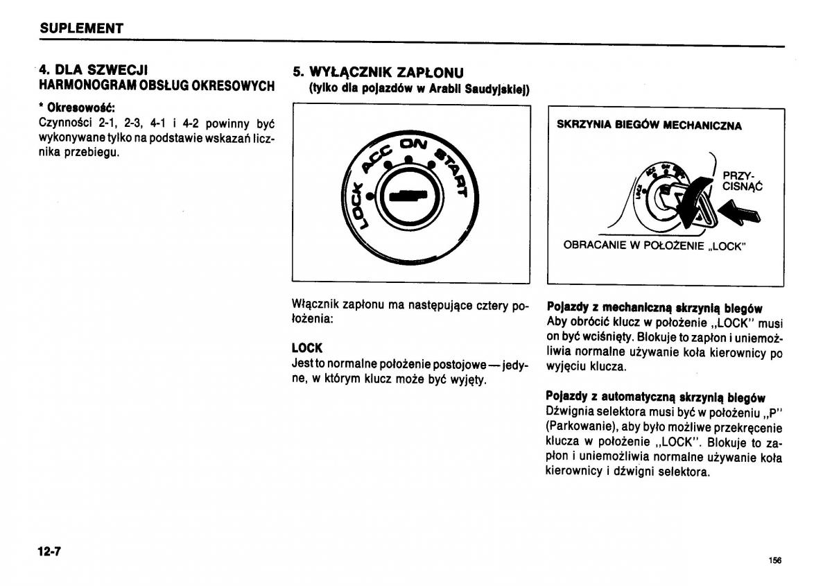 Suzuki Swift III MK3 instrukcja obslugi / page 150