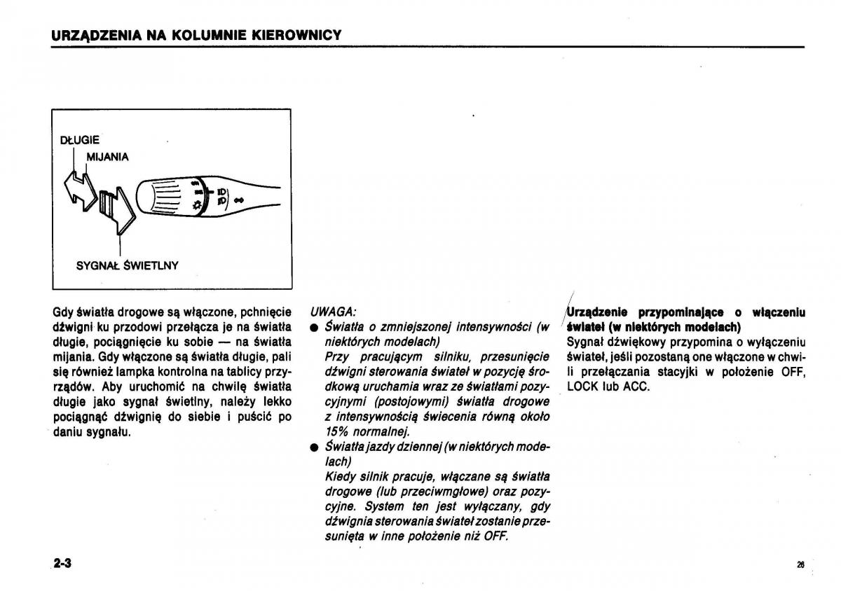 Suzuki Swift III MK3 instrukcja obslugi / page 24