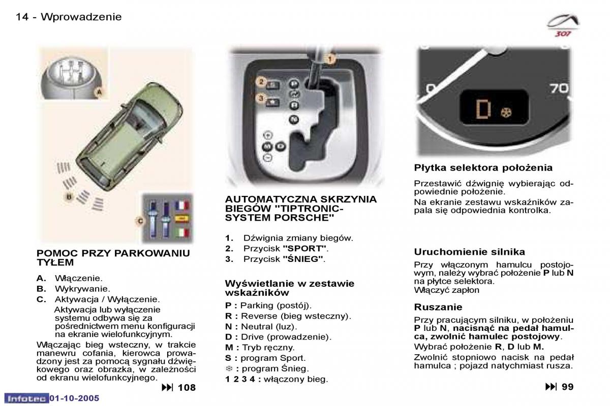 Peugeot 307 instrukcja obslugi / page 11