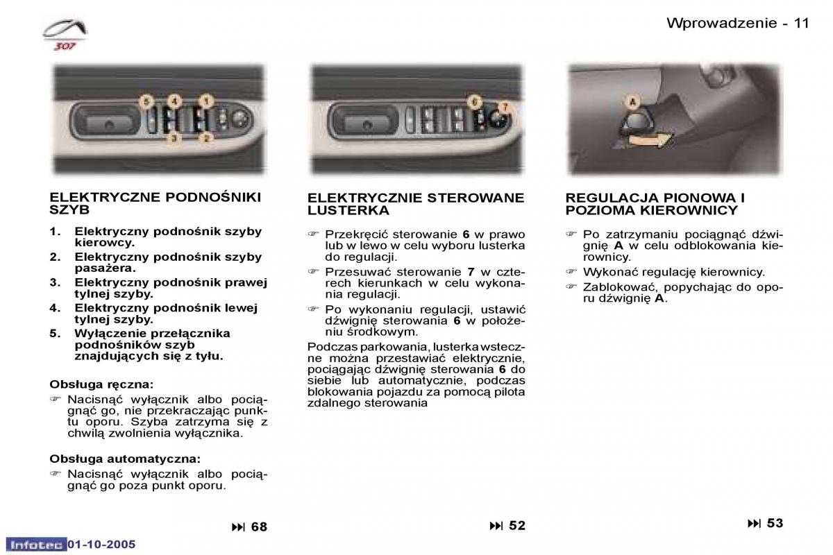 Peugeot 307 instrukcja obslugi / page 4
