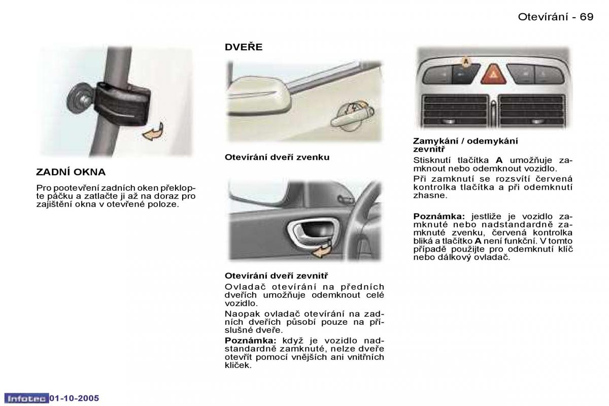 Peugeot 307 navod k obsludze / page 74