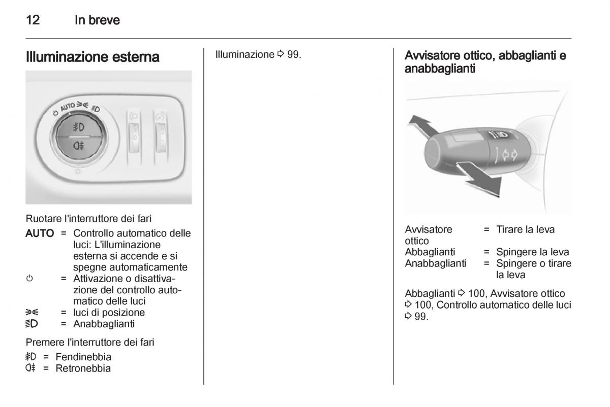 Opel Corsa D manuale del proprietario / page 14