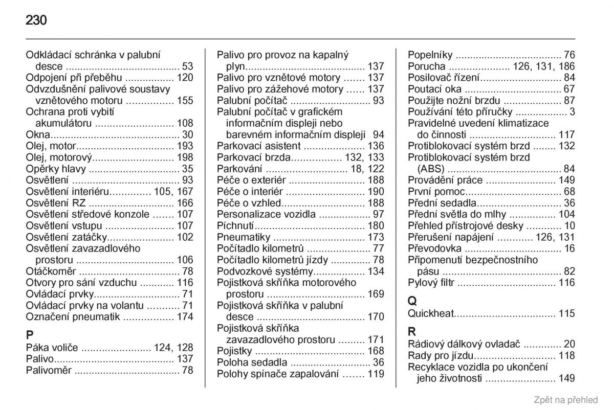 Opel Corsa D navod k obsludze / page 231