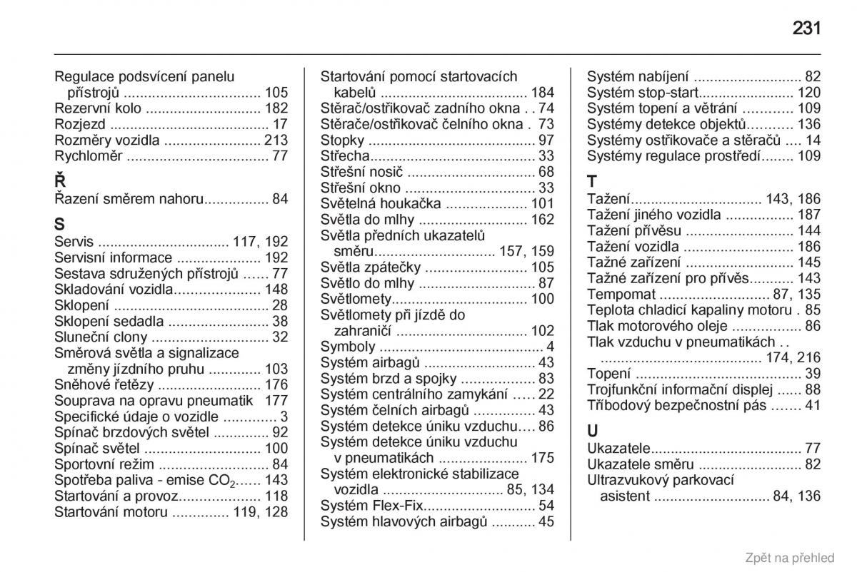 Opel Corsa D navod k obsludze / page 232