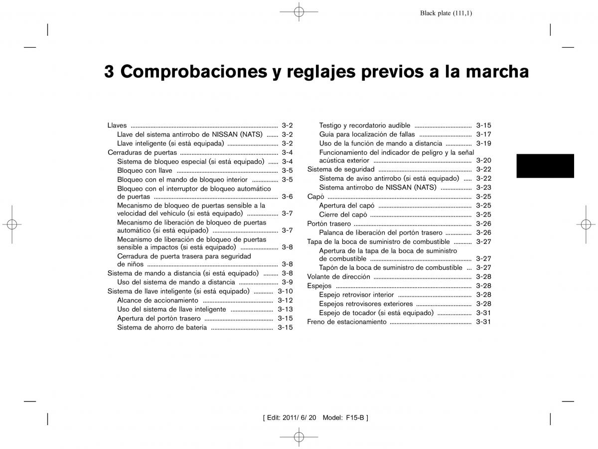 Nissan Juke manual del propietario / page 113