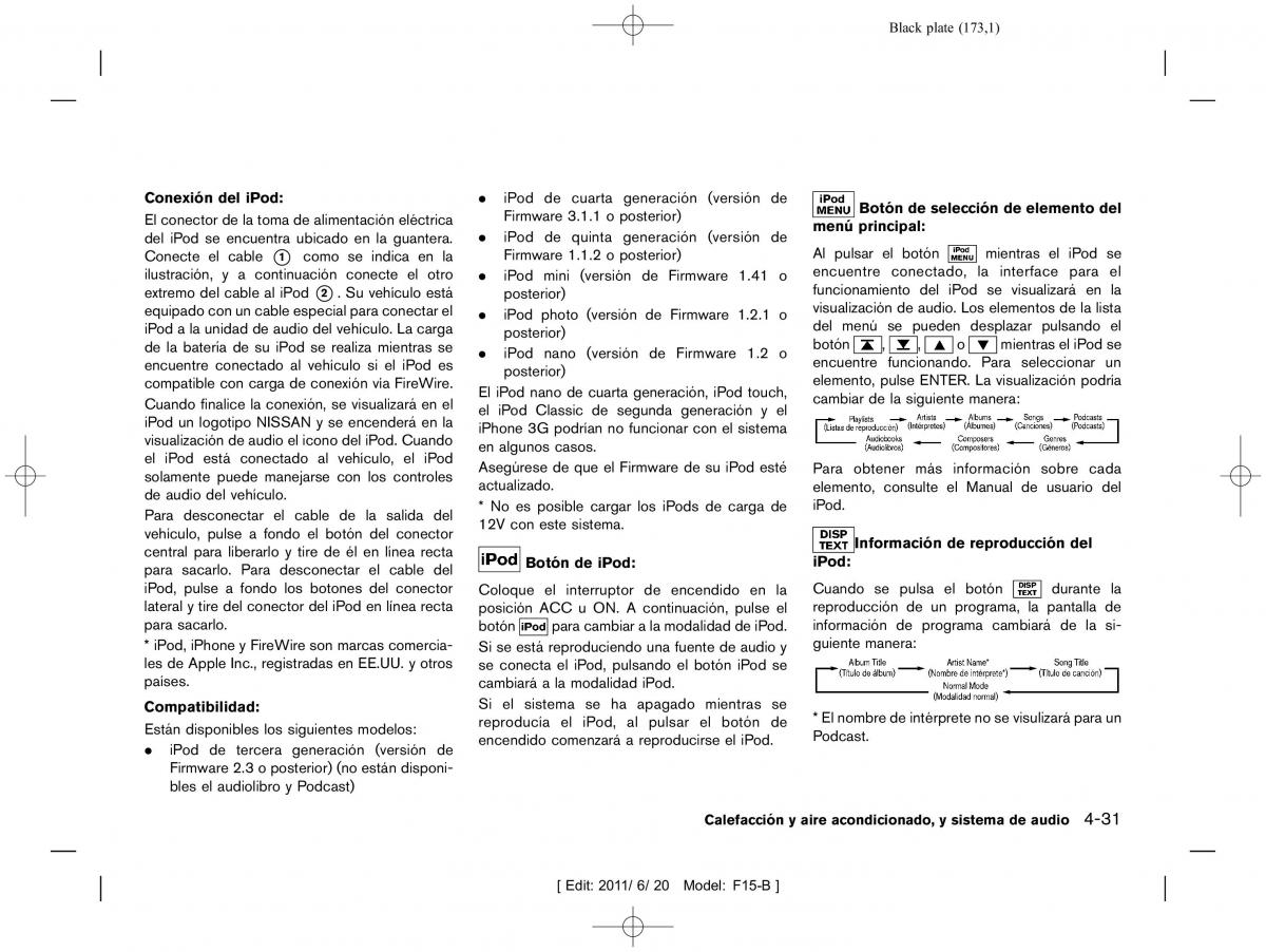 Nissan Juke manual del propietario / page 175