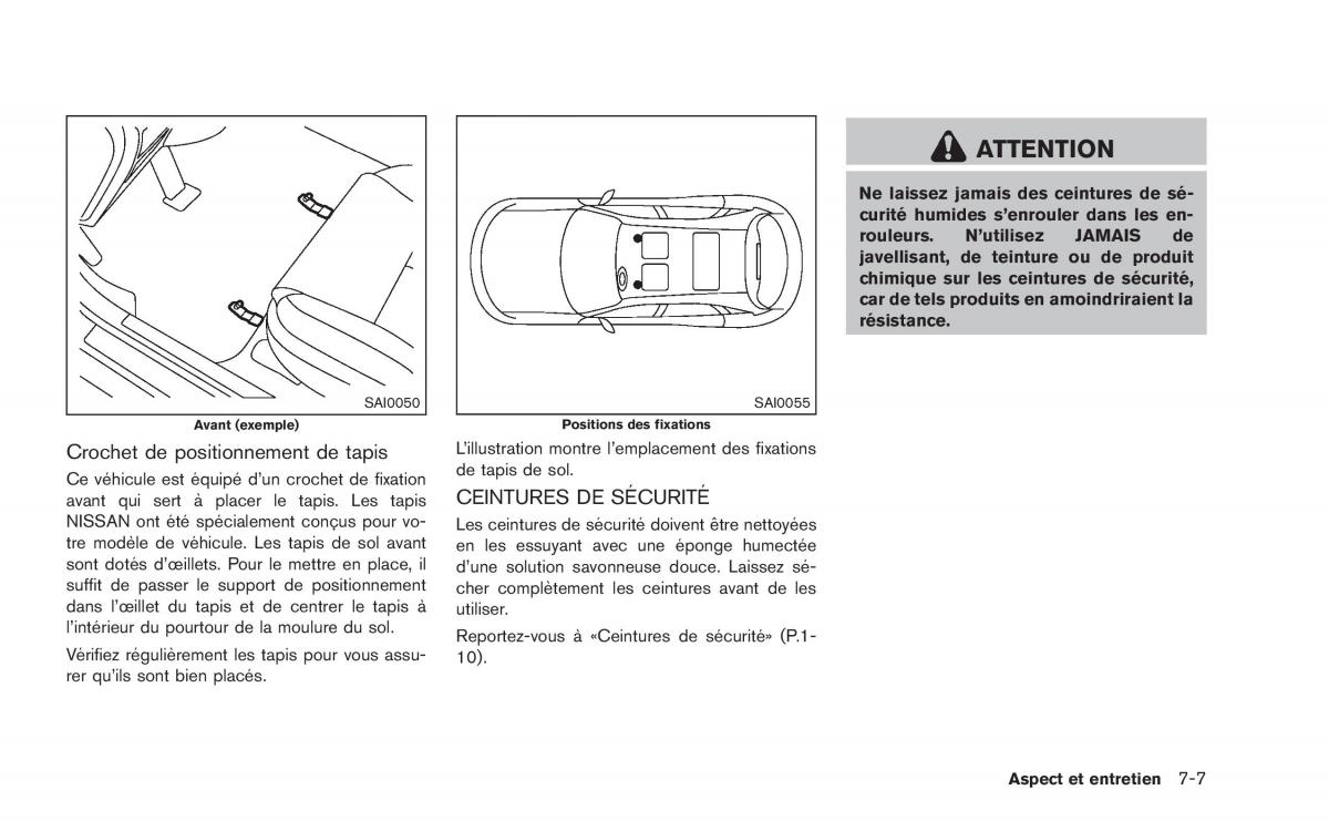 manual Nissan Juke Nissan Juke manuel du proprietaire / page 304