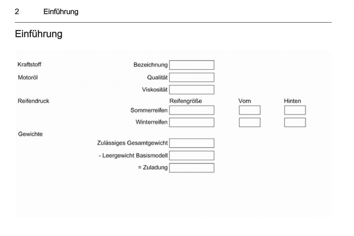 Opel Corsa E Handbuch / page 4