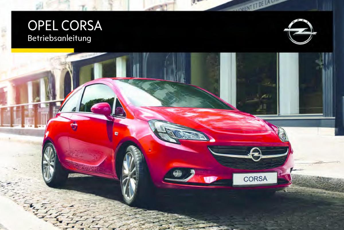 Opel Corsa E Handbuch / page 1