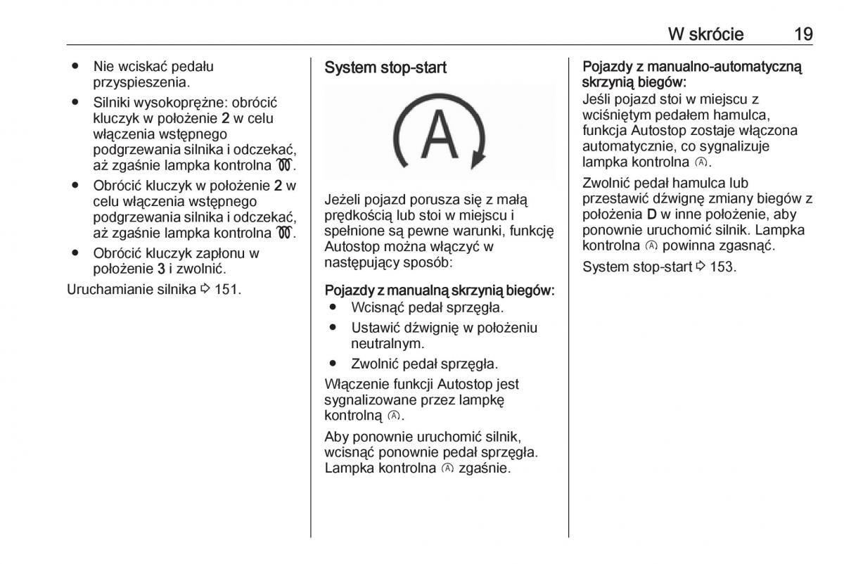 Opel Corsa E instrukcja obslugi / page 21