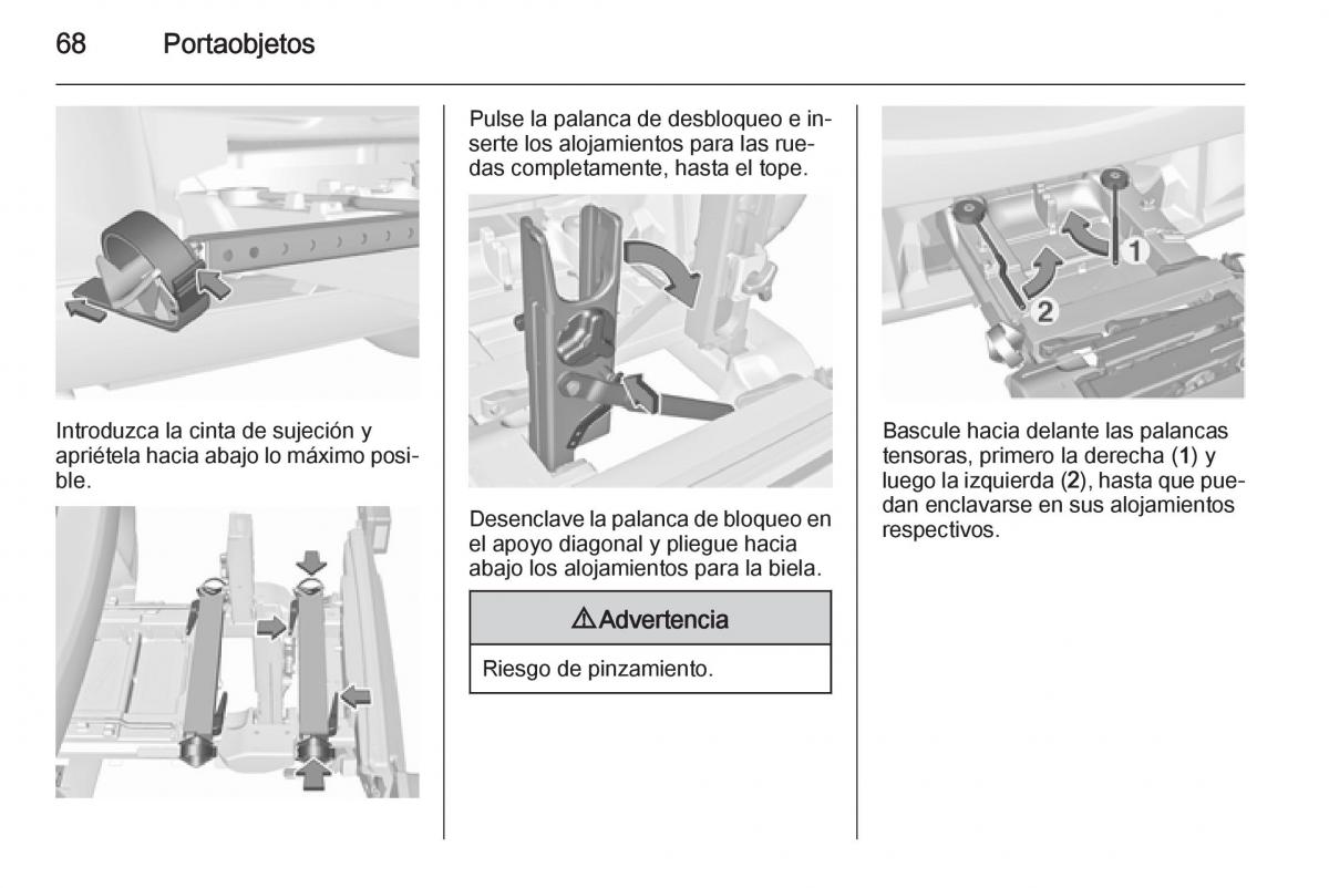 Opel Corsa E manual del propietario / page 70