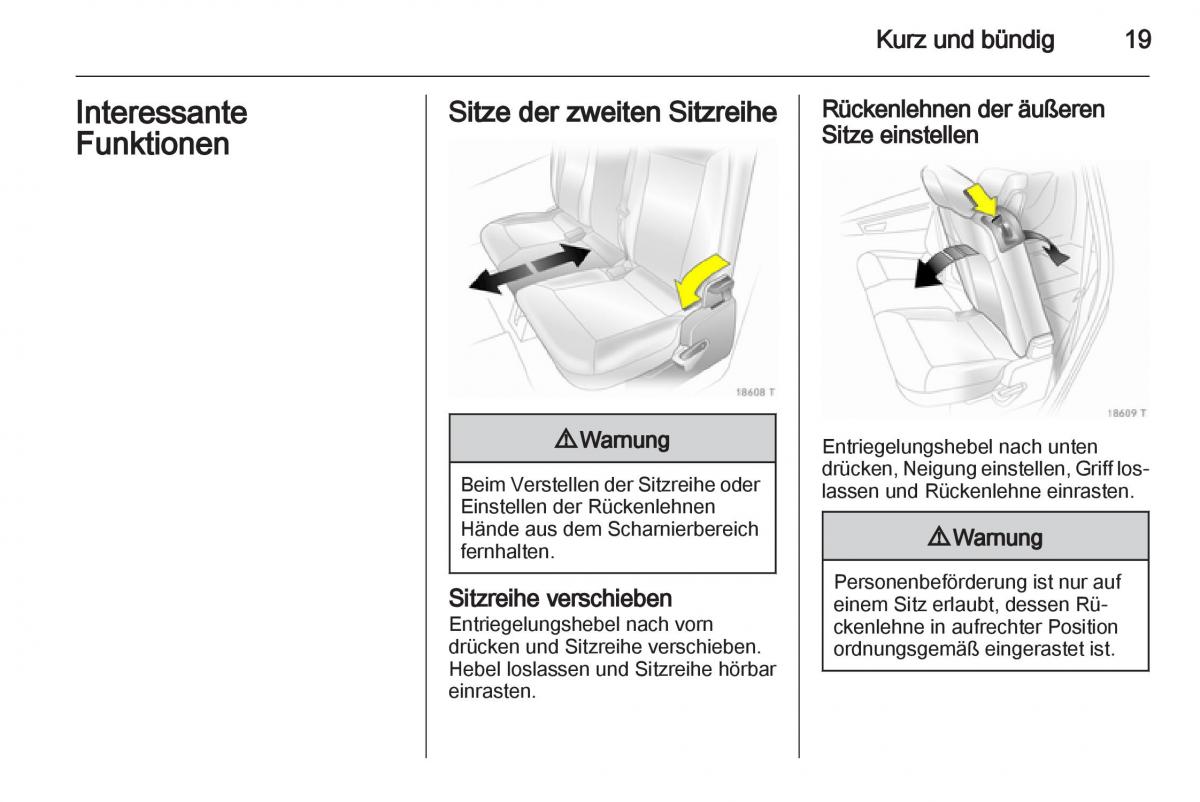 manual  Opel Zafira B Handbuch / page 21