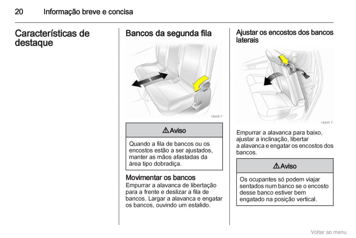 manual  Opel Zafira B manual del propietario / page 21