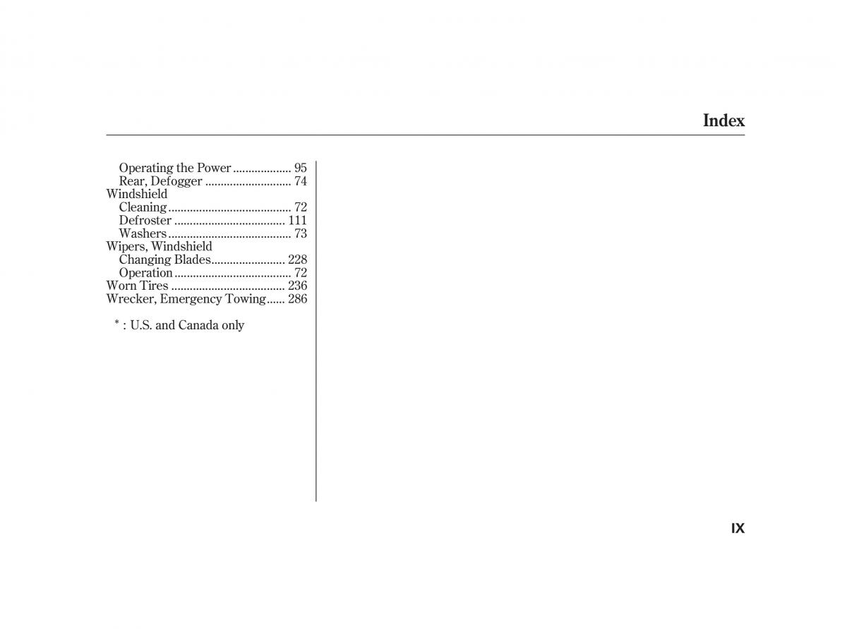 Honda Civic VII owners manual / page 318