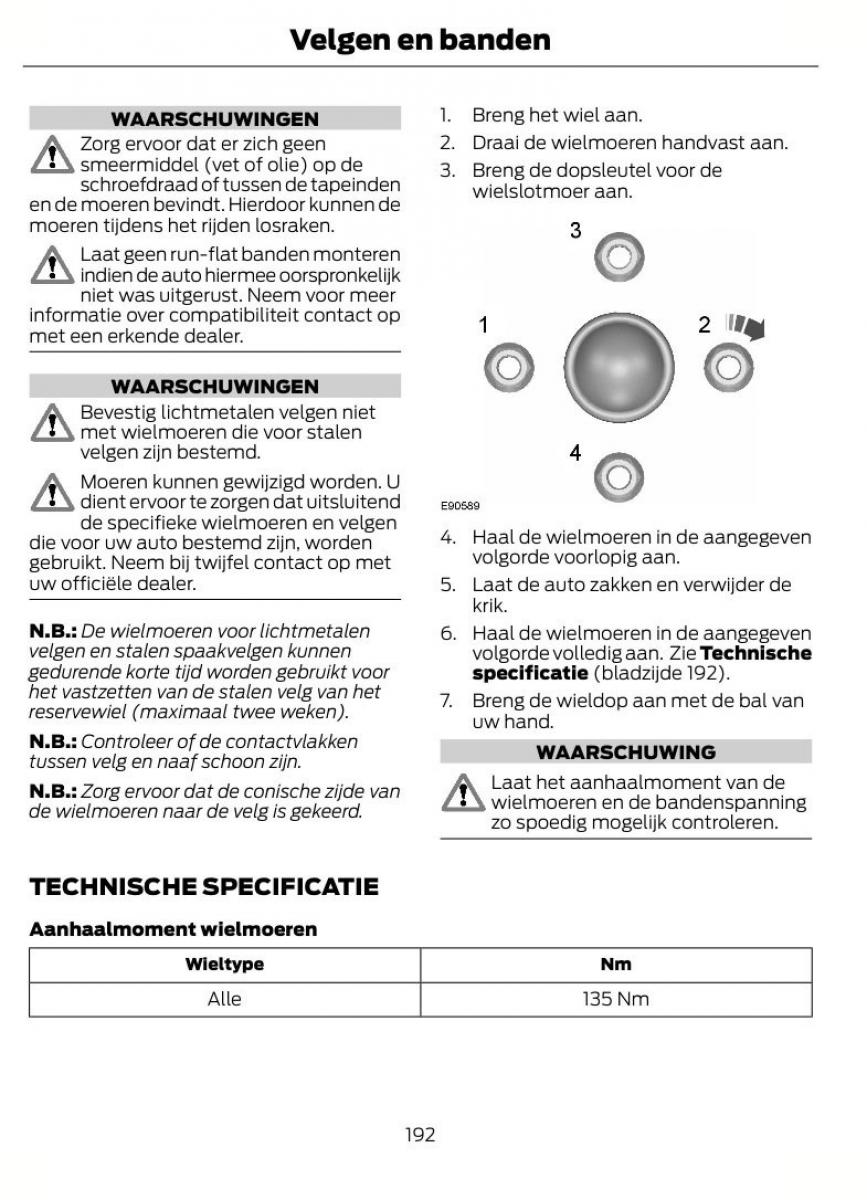 Ford Fiesta VII 7 handleiding / page 195