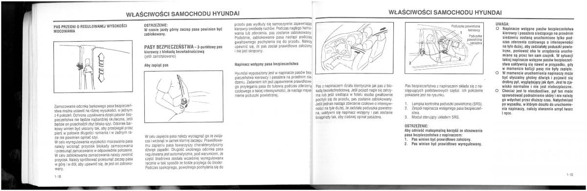 manual  Hyundai XG25 XG30 instrukcja / page 15