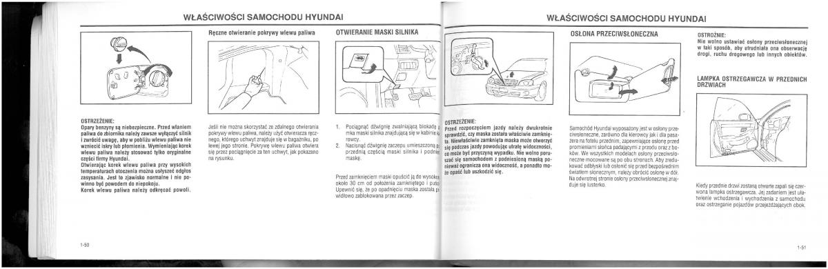 Hyundai XG25 XG30 instrukcja obslugi / page 31