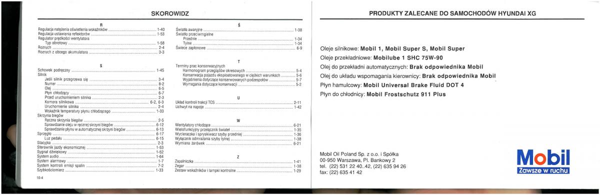 manual  Hyundai XG25 XG30 instrukcja / page 98