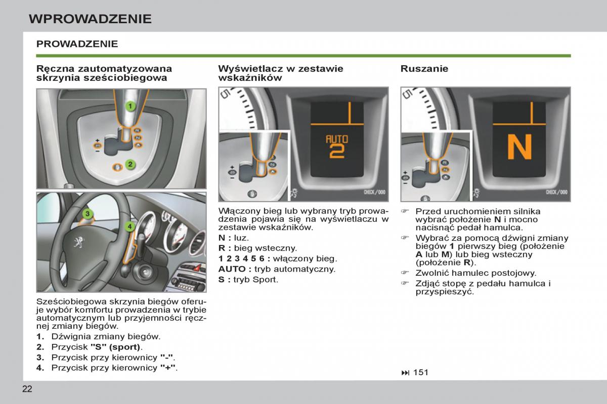 Peugeot 308 SW I 1 instrukcja obslugi / page 24