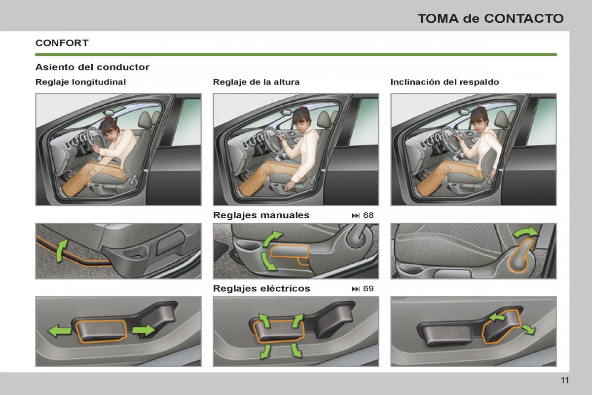 Peugeot 308 SW I 1 manual del propietario / page 13