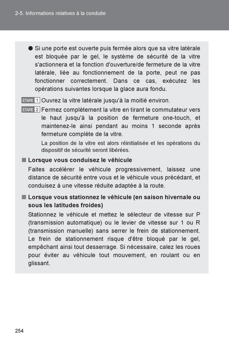 Subaru BRZ manuel du proprietaire / page 254