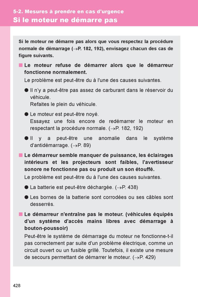 Subaru BRZ manuel du proprietaire / page 425