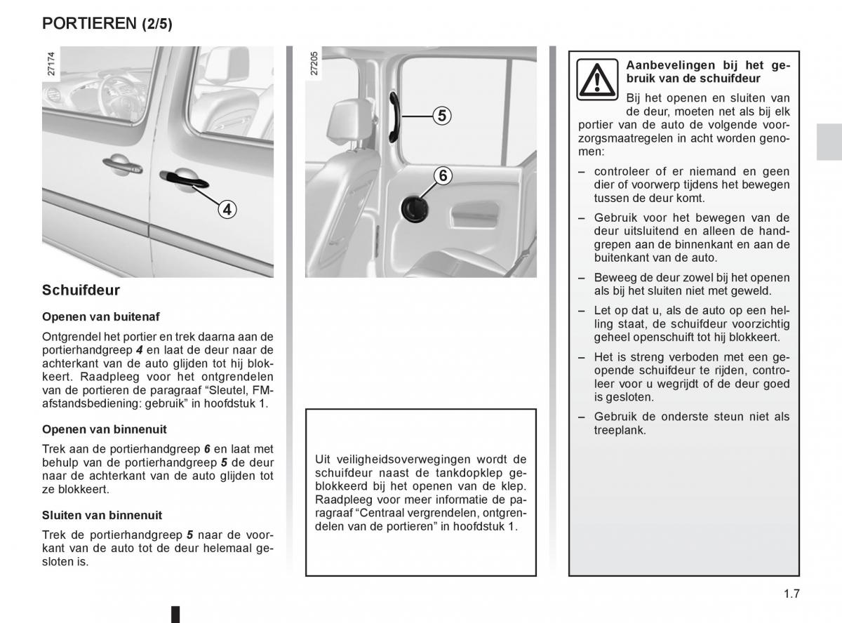 Renault Kangoo II 2 handleiding / page 13