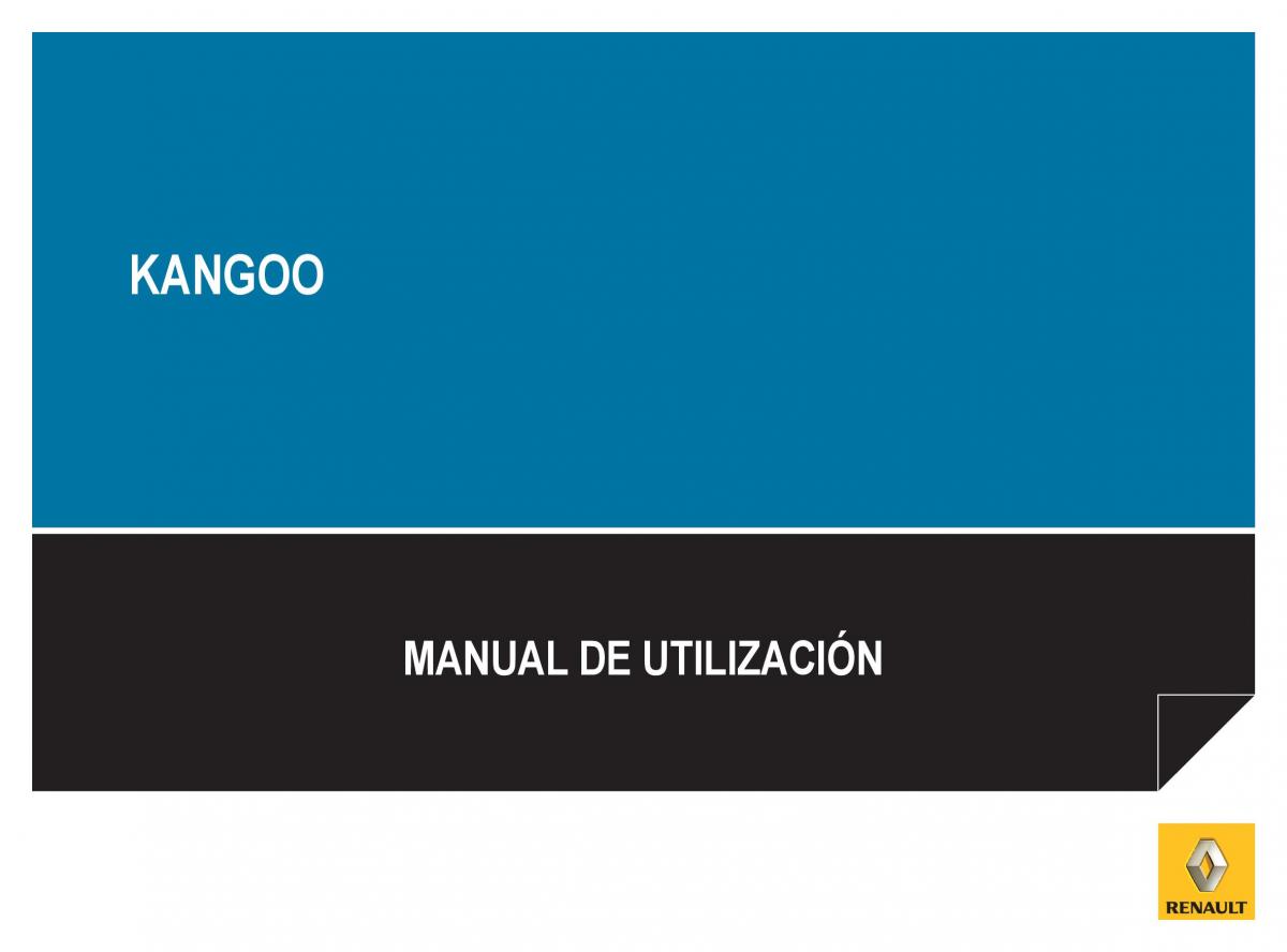 Renault Kangoo II 2 manual del propietario / page 1