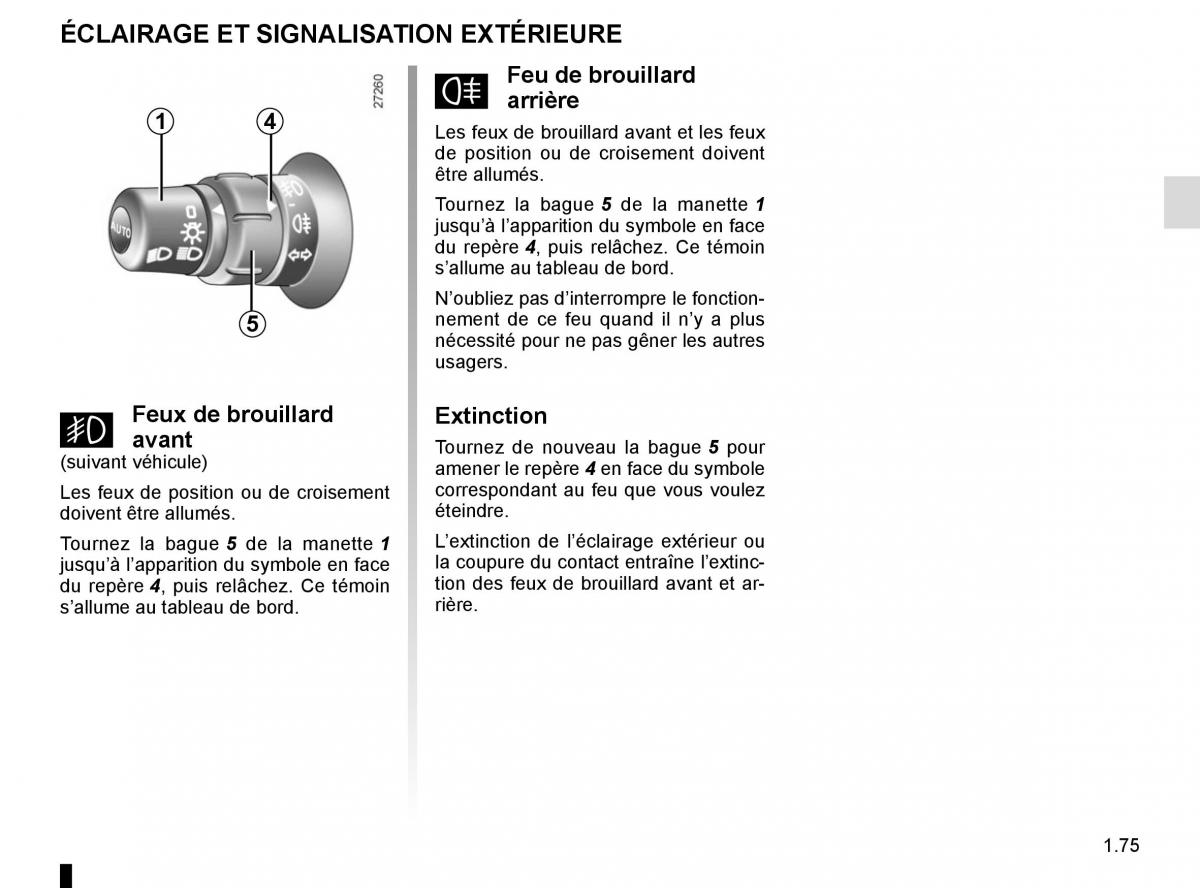 Renault Kangoo II 2 manuel du proprietaire / page 81