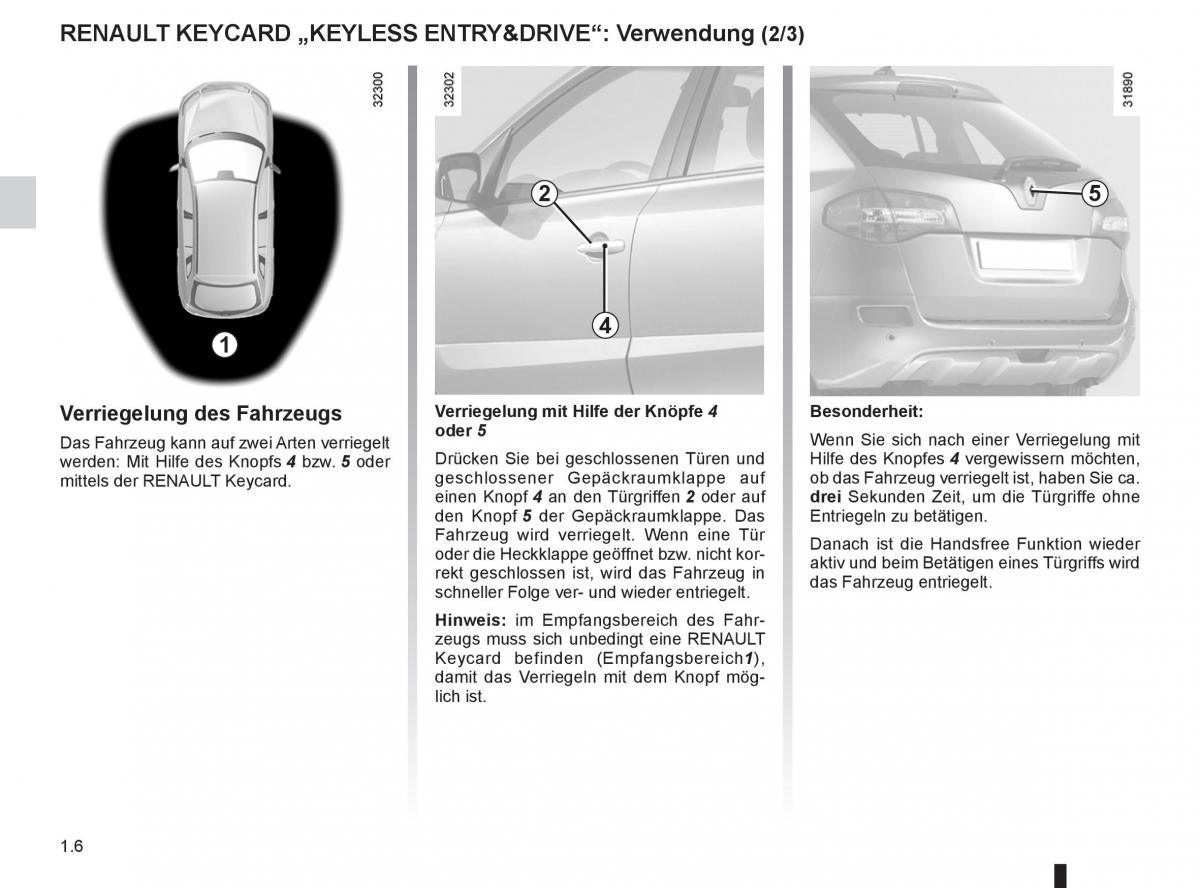 Renault Koleos Handbuch / page 12