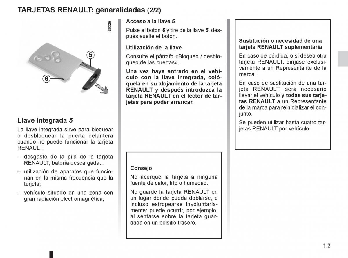Renault Koleos manual del propietario / page 9